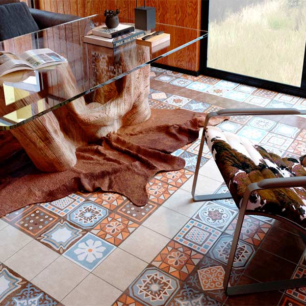 Плитка Golden Tile Africa Н11003 186x186 мм бежевий 2 гатунок