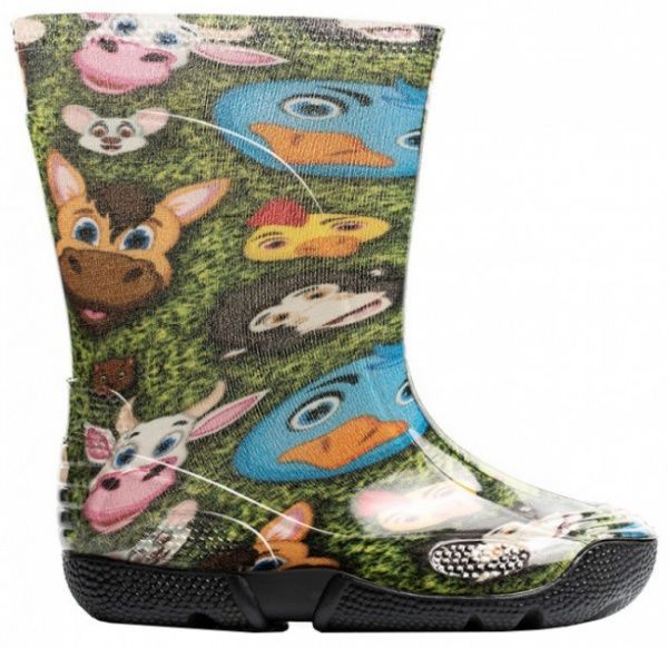 Чоботи гумові Олдком Cartoon Joy р.29 зелений 