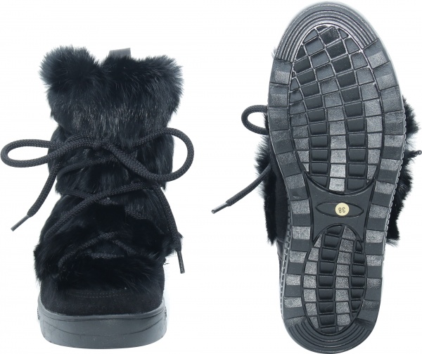 Ботинки Oscar Afterski Boots Black ANET-SHORT-Bla р.37 черный