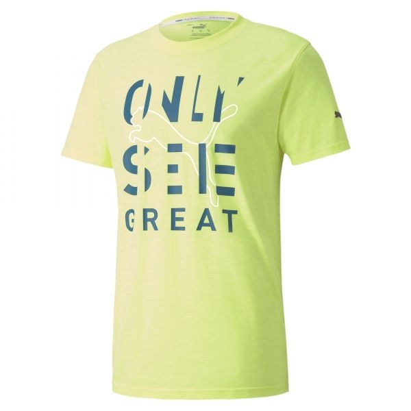 Футболка Puma Performance Slogan SS Tee 51945003 2XL жовтий