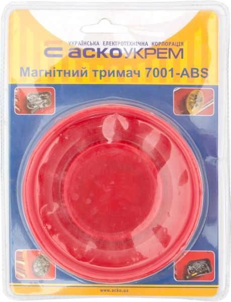Магнітний тримач пластикова тарілка  АСКО 7001ABS A0200020056
