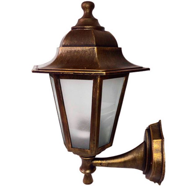 Светильник садовый Lamperia КАНТРИ НС 06 E27 60 Вт IP44 античная латунь 