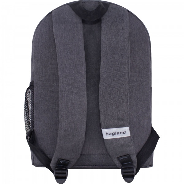 Рюкзак молодіжний Bagland 17 л темно-сірий меланж (533692)