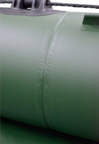 Лодка надувная Kolibri К-220 без пайола зеленый