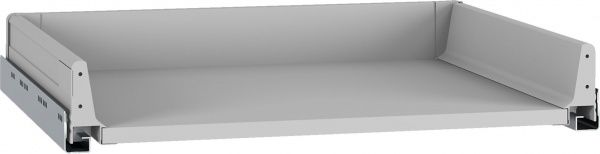 Набір елементів для шухляди Грейд низький з релінгом + тандембокс Blum 568x90x450 мм сірий