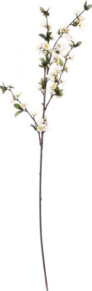 Растение искусственное Яблоневый цвет 27356 белый