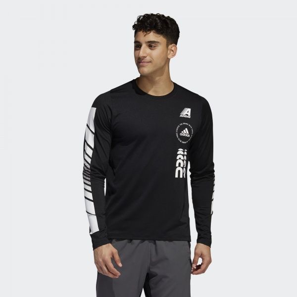 Футболка Adidas MOTO LS TEE DZ7365 XL черный