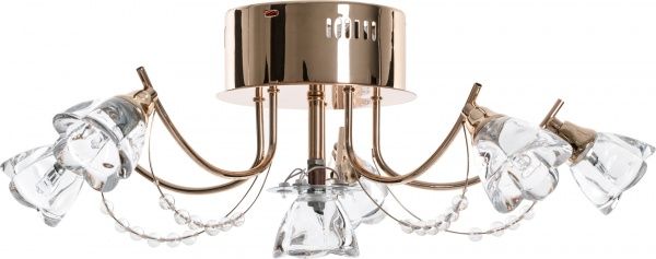 Люстра підвісна Laguna Lighting LILAC 6xG4 золото 33112-06 