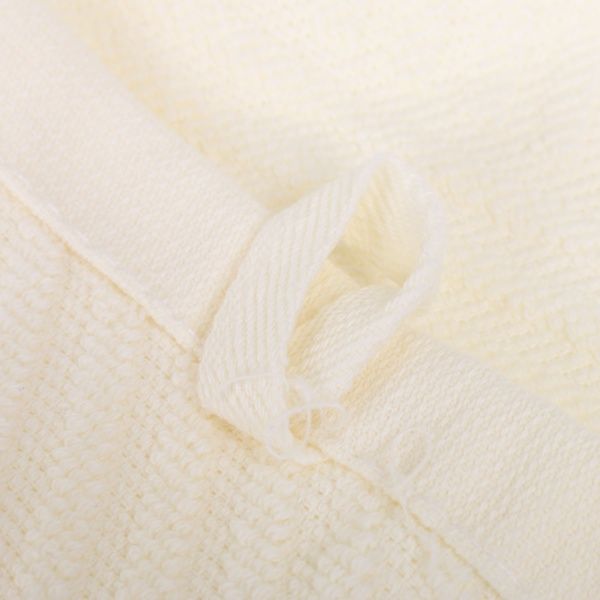 Салфетка махровая GM Textile 30x30 см молочный 