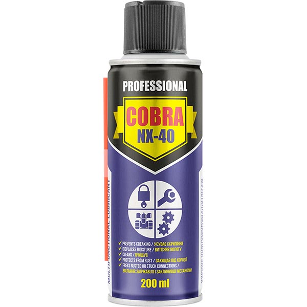Мастило багатофункціональне Nowax Cobra NX-40 200 мл