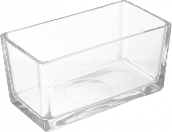 Ваза-підсвічник 15х8х10 см прозорий Pako-If