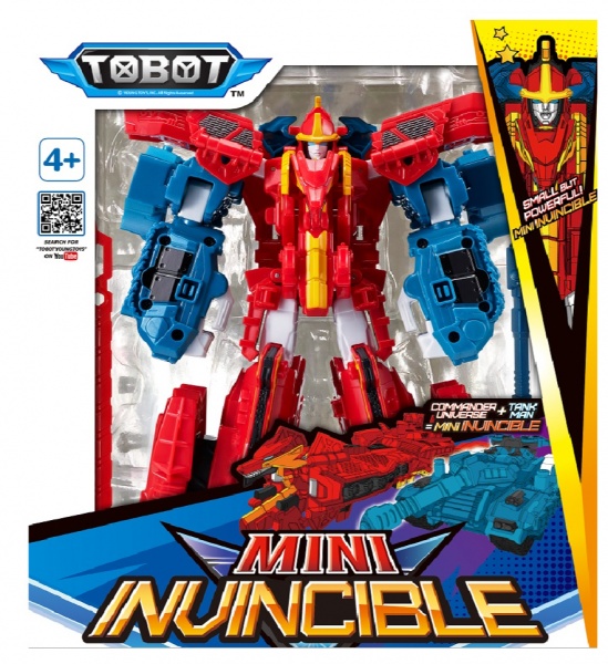 Игрушка-трансформер Tobot Детективы Галактики мини Инвинсебл 301100 