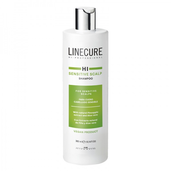 Шампунь LINECURE для чувствительной кожи головы Vegan Sensitive Scalp HIPERTIN 300 мл