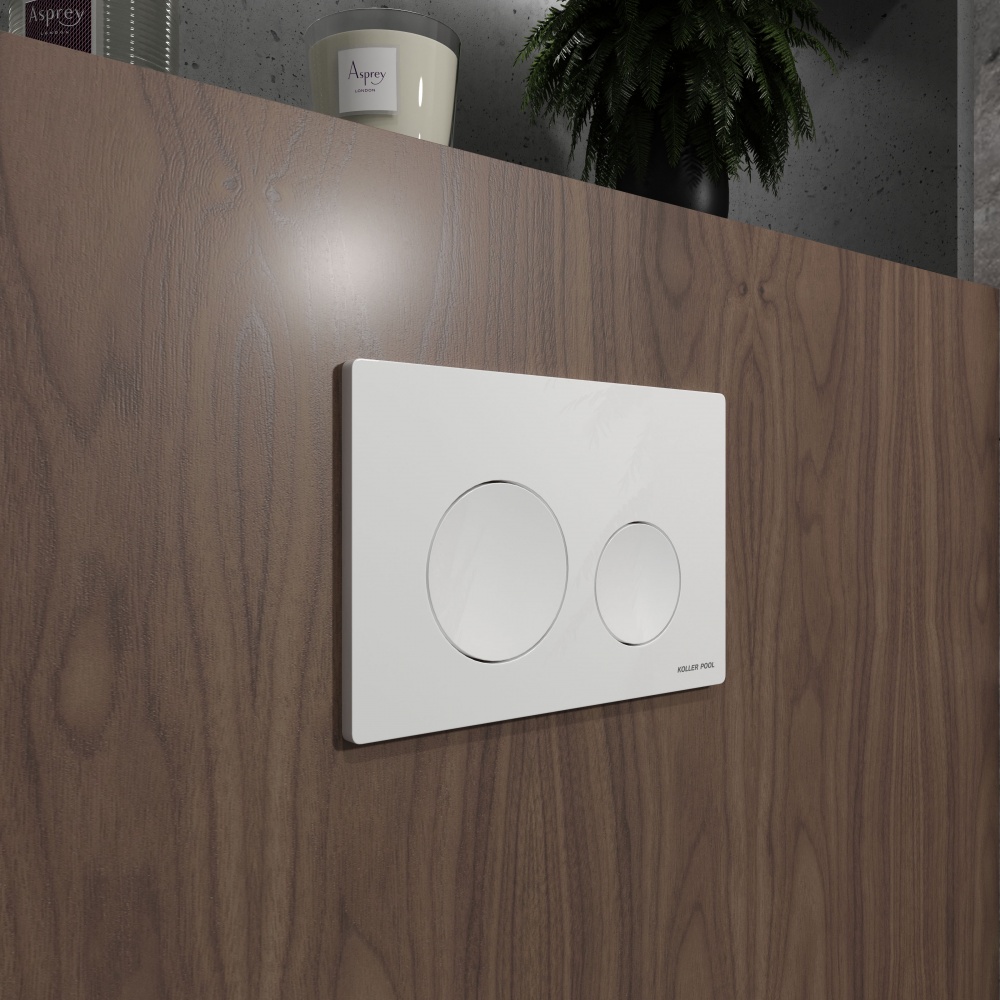 Клавиша смыва Koller Pool Round Pro New белый