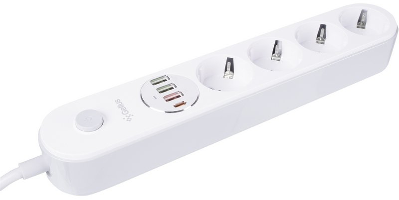 Сетевой фильтр Gelius G-Power Plus GP-PS-004 20W White