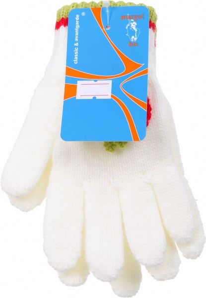 Рукавички ДАЙС Flower р.5 білий 13830200 