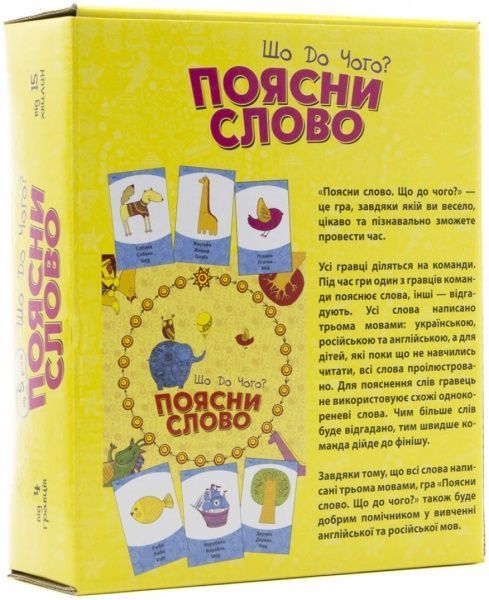 Игра настольная Arial Объясни слово Что К Чему? 4820059911289