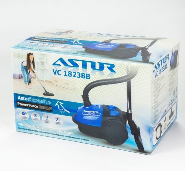 Пылесос Astor VC-1823ВВ 