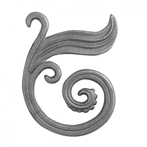 Декоративный элемент вставка 130х100 мм правый