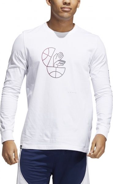 Футболка Adidas HANDLE BIZ LS GE4489 2XL білий