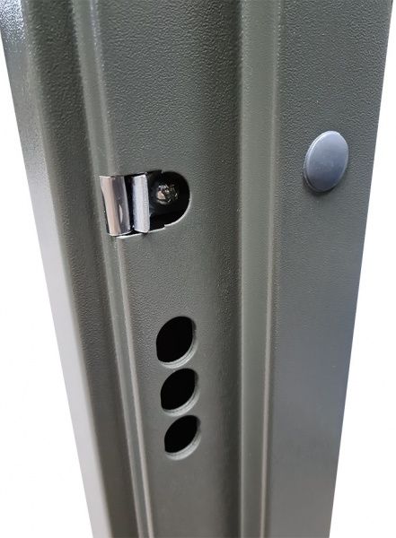 Двері вхідні Булат Статус 518 венге сірий 2050x850мм праві