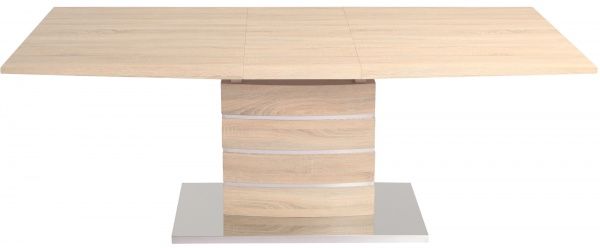 Стол обеденный GT Racer KY8019 (160-200x90x76) Sonoma 