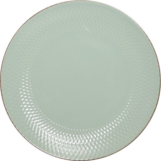 Тарелка подставная Rombique Menthol 27 см Bella Vita