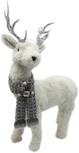 Декорація новорічна Blooming олень 32x56 см 