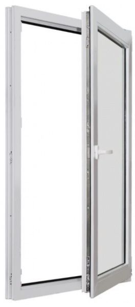 Окно поворотное Aluplast IDEAL 2000 60 500x1000 мм правое (Т)