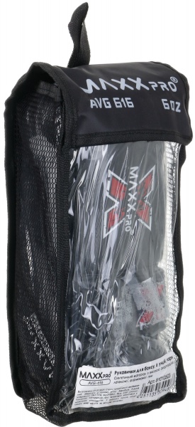 Боксерские перчатки MaxxPro AVG-616 р. 6 черный