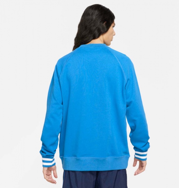 Свитшот Nike M NSW TREND FT CREW DD6165-435 р. M голубой