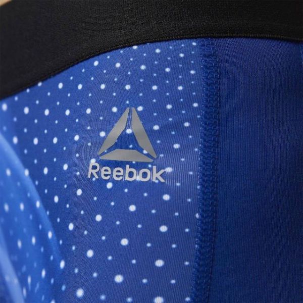 Лосины Reebok Cymatic Print BR2602 S синий
