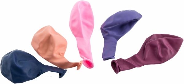 Набор воздушных шариков Ві та Ві декоратор 27 см разноцветный 5 шт.