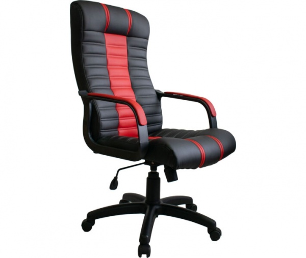 Кресло Примтекс Плюс Atlant combi soft D-5/S-3120 черно-красный 