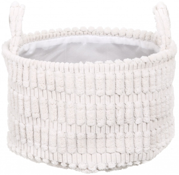 Кошик Velvet L 30х18 см EG92598W білий 