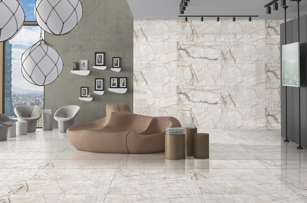 Плитка Cerossa Ceramica INSTINTO NATURAL WHITE RUST polished 60х120 см