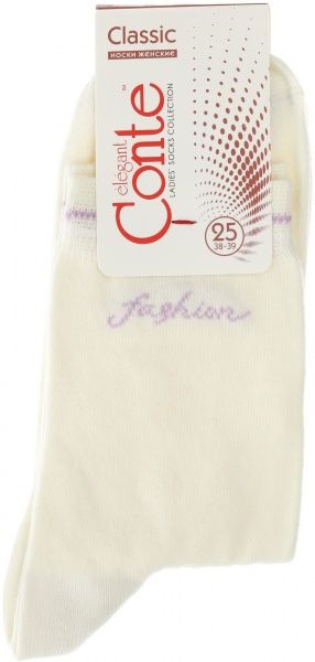Шкарпетки жіночі Conte Classic р. 25 капучино 045 