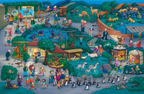 Книга Каролин Гертлер «Мини Зоопарк! Виммельбух» 978-617-739-568-2