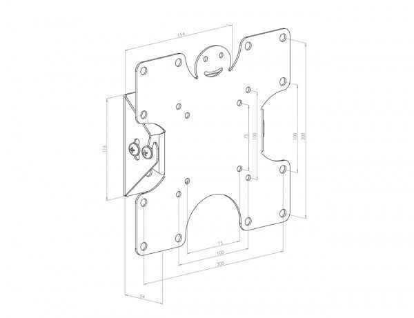 Крепление для телевизора KSL WM227N 19