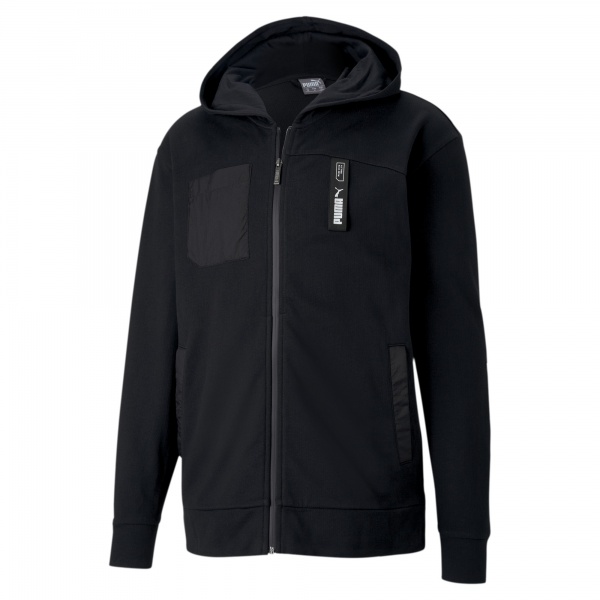 Джемпер Puma NU-TILITY FZ Hoody 58132401 р. XL черный