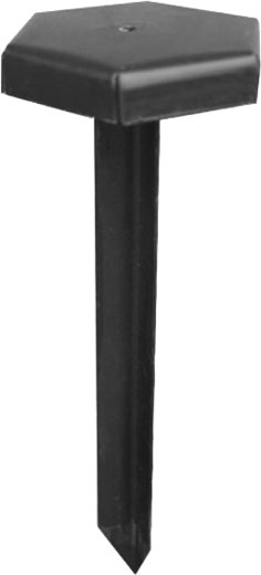 Опора під садовий світильник Legco H57 см / D19 см чорний 