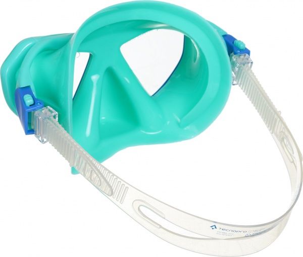 Маска для дайвинга TECNOPRO M7 275960-900639 р.M бирюзовый