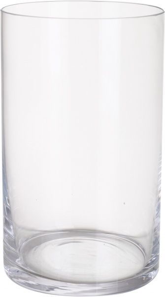 Ваза скляна прозора 25х15 см Wrzesniak Glassworks