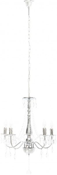 Люстра подвесная Globo William 5xE14 хром 63129-5 