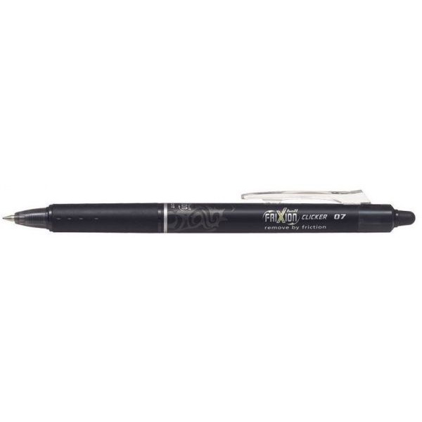 Ручка гелева Pilot FRIXON CLIKER BLRT-FR7-B чорна 