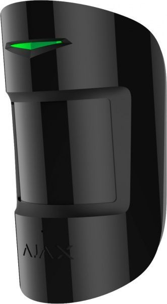 Беспроводной датчик движения и разбития стекла Ajax CombiProtect black