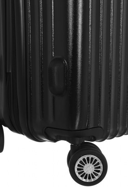 Чемодан Ambassador на 4 колесах L черный A8573 