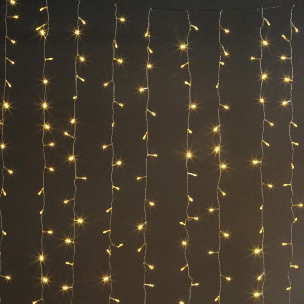 Електрогірлянда-штора SHLigts (OLDCL500-WW-E) вбудований світлодіод (LED) 500 ламп 1,5 м 