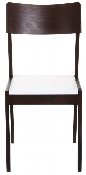 Стул Аврора 380х390х820 мм кремовый / орех вудлайн