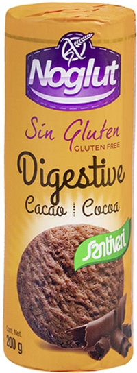 Печенье Santiveri без глютена с шоколадом и тростниковым сахаром 200 г 